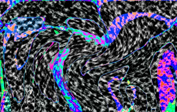 Modern tasarım çizimi. Çizgi ve renk bloğu geometrik şekiller. Pop sanat