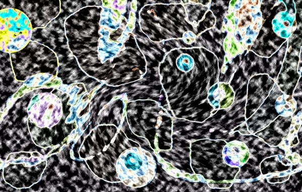 Modern tasarım çizimi. Çizgi ve renk bloğu geometrik şekiller. Pop sanat