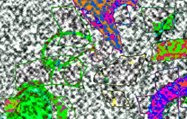 Modern tasarım çizimi. Çizgi ve renk bloğu geometrik şekiller. Pop sanat
