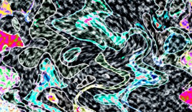 Modern tasarım çizimi. Çizgi ve renk bloğu geometrik şekiller. Pop sanat