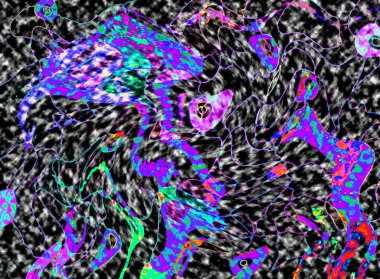 Modern tasarım çizimi. Çizgi ve renk bloğu geometrik şekiller. Pop sanat