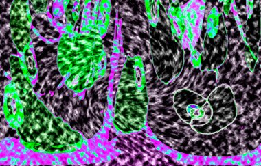 Modern tasarım çizimi. Çizgi ve renk bloğu geometrik şekiller. Pop sanat