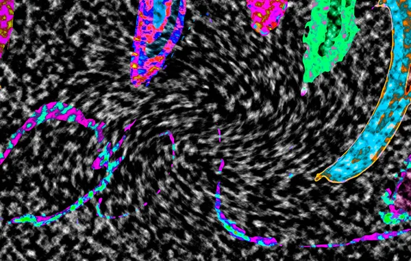Modern tasarım çizimi. Çizgi ve renk bloğu geometrik şekiller. Pop sanat