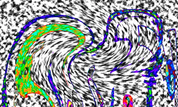 Modern tasarım çizimi. Çizgi ve renk bloğu geometrik şekiller. Pop sanat