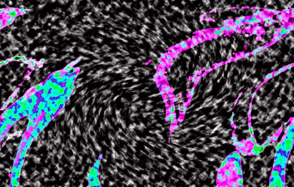Modern tasarım çizimi. Çizgi ve renk bloğu geometrik şekiller. Pop sanat