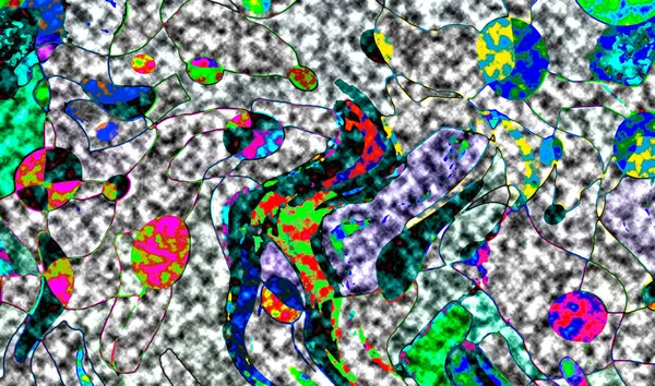 Modern tasarım çizimi. Çizgi ve renk bloğu geometrik şekiller. Pop sanat