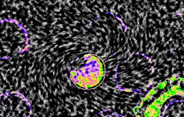 Modern tasarım çizimi. Çizgi ve renk bloğu geometrik şekiller. Pop sanat