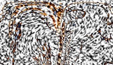 Modern tasarım çizimi. Çizgi ve renk bloğu geometrik şekiller. Pop sanat