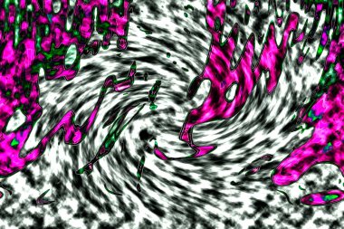 Modern tasarım çizimi. Çizgi ve renk bloğu geometrik şekiller. Pop sanat