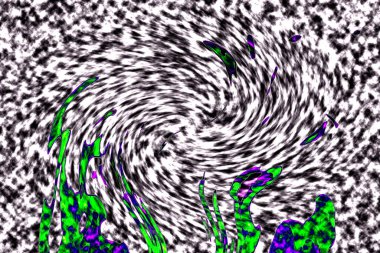 Modern tasarım çizimi. Çizgi ve renk bloğu geometrik şekiller. Pop sanat
