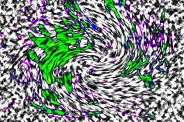 Modern tasarım çizimi. Çizgi ve renk bloğu geometrik şekiller. Pop sanat