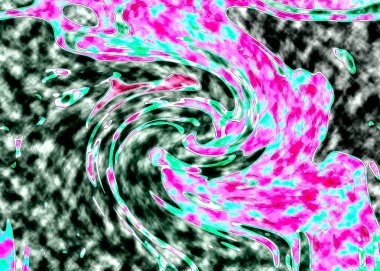 Modern tasarım çizimi. Çizgi ve renk bloğu geometrik şekiller. Pop sanat