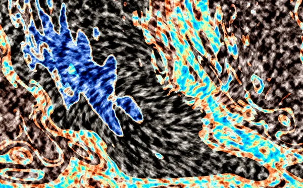 Modern tasarım çizimi. Çizgi ve renk bloğu geometrik şekiller. Pop sanat