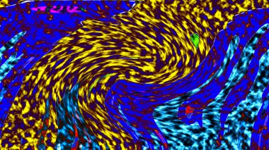 Modern tasarım çizimi. Çizgi ve renk bloğu geometrik şekiller. Pop sanat