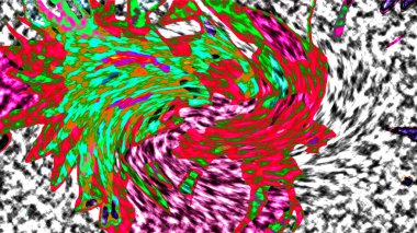 Modern tasarım çizimi. Çizgi ve renk bloğu geometrik şekiller. Pop sanat