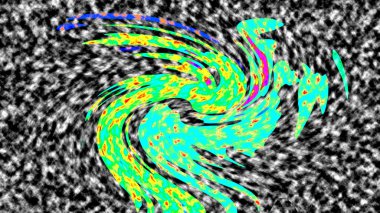 Modern tasarım çizimi. Çizgi ve renk bloğu geometrik şekiller. Pop sanat