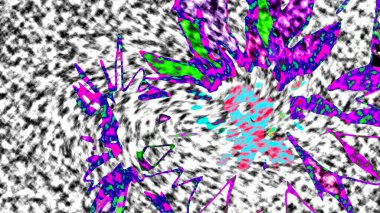 Modern tasarım çizimi. Çizgi ve renk bloğu geometrik şekiller. Pop sanat