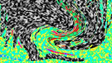 Modern tasarım çizimi. Çizgi ve renk bloğu geometrik şekiller. Pop sanat