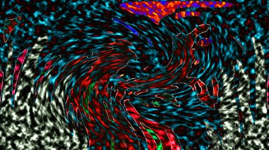 Modern tasarım çizimi. Çizgi ve renk bloğu geometrik şekiller. Pop sanat