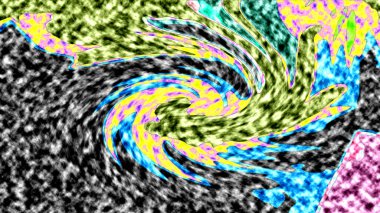 Modern tasarım çizimi. Çizgi ve renk bloğu geometrik şekiller. Pop sanat