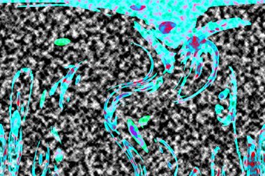 Modern tasarım çizimi. Çizgi ve renk bloğu geometrik şekiller. Pop sanat