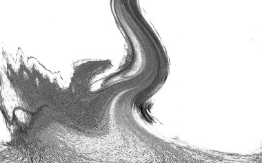 Yüksek kaliteli soyut Çin manzara resminin modern sanat arka planı alkol mürekkebiyle sunulmuştur..