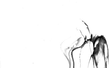 Yüksek kaliteli soyut Çin manzara resminin modern sanat arka planı alkol mürekkebiyle sunulmuştur..