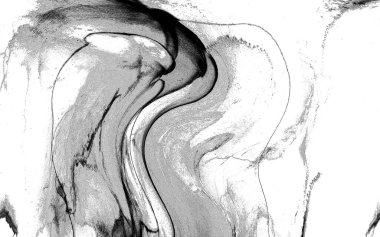 Yüksek kaliteli soyut Çin manzara resminin modern sanat arka planı alkol mürekkebiyle sunulmuştur..