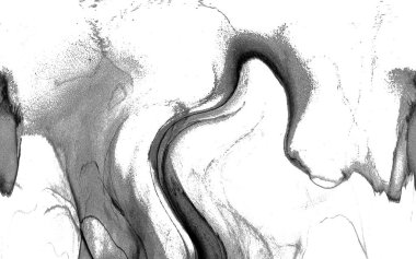 Yüksek kaliteli soyut Çin manzara resminin modern sanat arka planı alkol mürekkebiyle sunulmuştur..