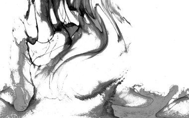 Yüksek kaliteli soyut Çin manzara resminin modern sanat arka planı alkol mürekkebiyle sunulmuştur..