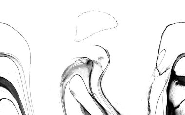 Yüksek kaliteli soyut Çin manzara resminin modern sanat arka planı alkol mürekkebiyle sunulmuştur..