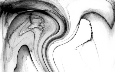 Yüksek kaliteli soyut Çin manzara resminin modern sanat arka planı alkol mürekkebiyle sunulmuştur..