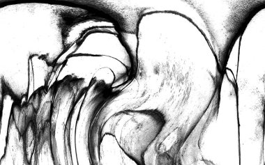 Yüksek kaliteli soyut Çin manzara resminin modern sanat arka planı alkol mürekkebiyle sunulmuştur..