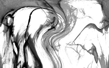 Yüksek kaliteli soyut Çin manzara resminin modern sanat arka planı alkol mürekkebiyle sunulmuştur..