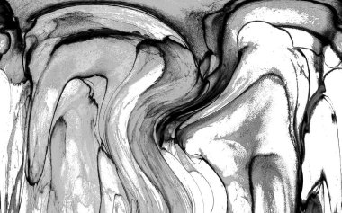 Yüksek kaliteli soyut Çin manzara resminin modern sanat arka planı alkol mürekkebiyle sunulmuştur..