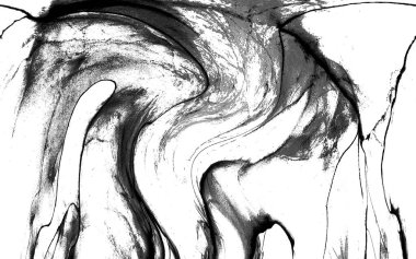 Yüksek kaliteli soyut Çin manzara resminin modern sanat arka planı alkol mürekkebiyle sunulmuştur..