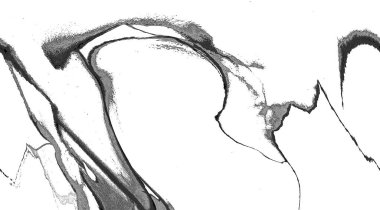 Yüksek kaliteli soyut Çin manzara resminin modern sanat arka planı alkol mürekkebiyle sunulmuştur..