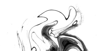 Yüksek kaliteli soyut Çin manzara resminin modern sanat arka planı alkol mürekkebiyle sunulmuştur..