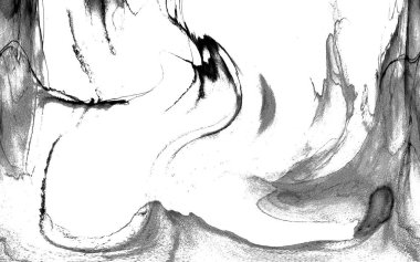 Yüksek kaliteli soyut Çin manzara resminin modern sanat arka planı alkol mürekkebiyle sunulmuştur..