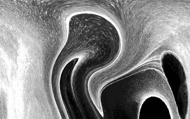 Yüksek kaliteli soyut Çin manzara resminin modern sanat arka planı alkol mürekkebiyle sunulmuştur..