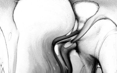 Yüksek kaliteli soyut Çin manzara resminin modern sanat arka planı alkol mürekkebiyle sunulmuştur..