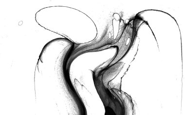 Yüksek kaliteli soyut Çin manzara resminin modern sanat arka planı alkol mürekkebiyle sunulmuştur..