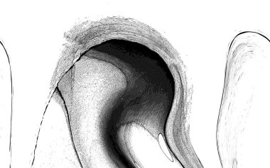 Yüksek kaliteli soyut Çin manzara resminin modern sanat arka planı alkol mürekkebiyle sunulmuştur..