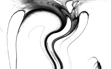 Yüksek kaliteli soyut Çin manzara resminin modern sanat arka planı alkol mürekkebiyle sunulmuştur..