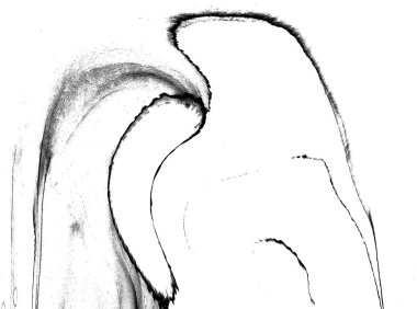 Yüksek kaliteli soyut Çin manzara resminin modern sanat arka planı alkol mürekkebiyle sunulmuştur..