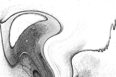 Yüksek kaliteli soyut Çin manzara resminin modern sanat arka planı alkol mürekkebiyle sunulmuştur..