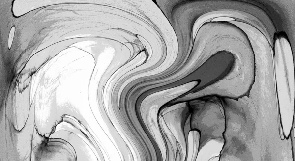 Yüksek kaliteli soyut Çin manzara resminin modern sanat arka planı alkol mürekkebiyle sunulmuştur..