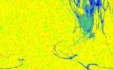 Hayattaki yaratıcı çizimler. Tasarımcılar için renkli ve güzel arkaplan modelleri.