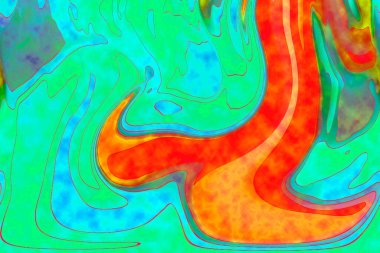 Hayattaki yaratıcı çizimler. Tasarımcılar için renkli ve güzel arkaplan modelleri.