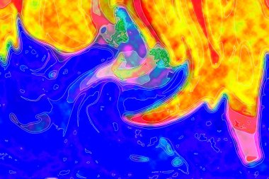 Hayattaki yaratıcı çizimler. Tasarımcılar için renkli ve güzel arkaplan modelleri.